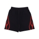 pantalone corto tuta uomo flames shorts BLACK/RED