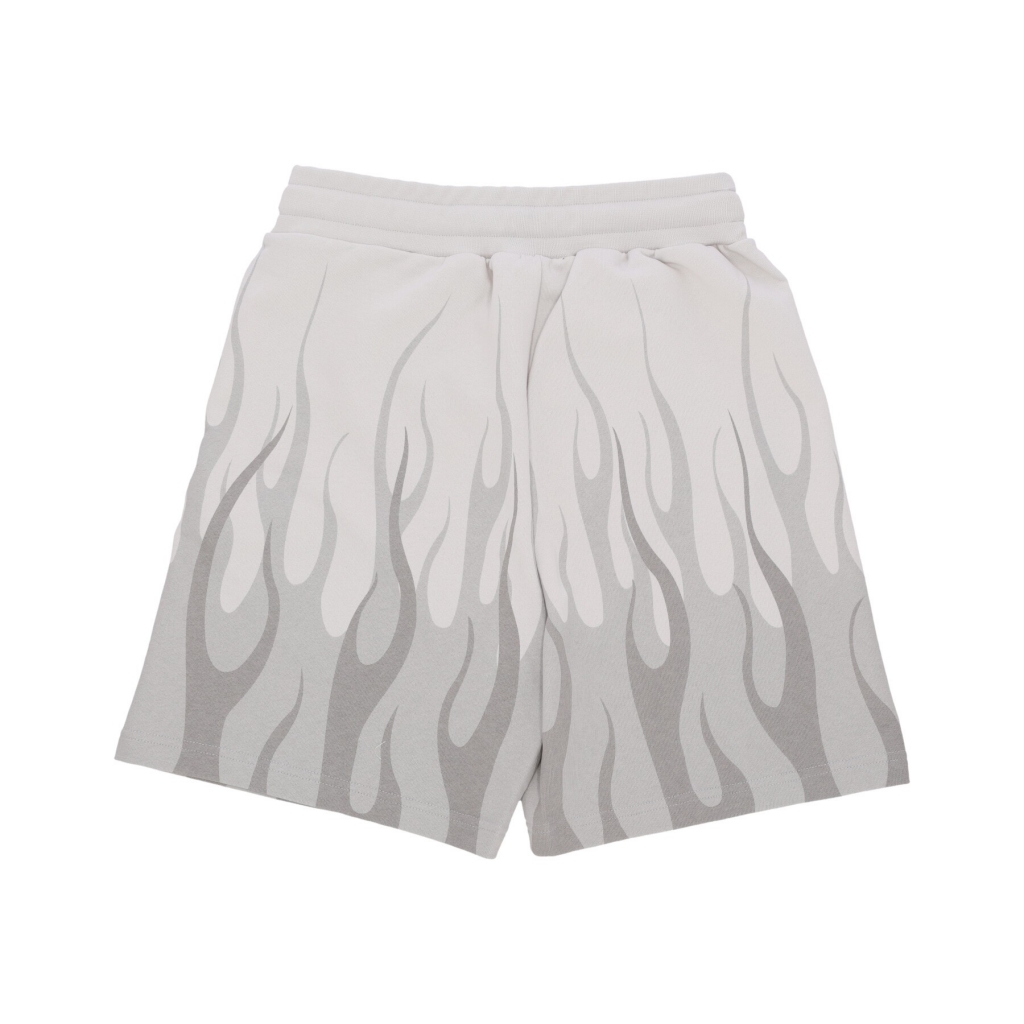 pantalone corto tuta uomo double flames shorts LUNAR ROCK