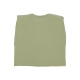 canotta donna flames s/l tee GREEN/OFF WHITE