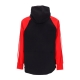 giacca a vento infilabile uomo hooded windbreaker BLACK/BETTER SCARLET