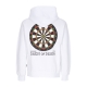 felpa leggera cappuccio uomo darts hoodie WHITE