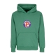 felpa leggera cappuccio uomo super hoodie GREEN BOTTLE