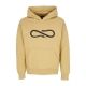 felpa leggera cappuccio uomo logo hoodie CAMEL