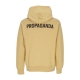 felpa leggera cappuccio uomo logo hoodie CAMEL