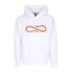 felpa leggera cappuccio uomo logo hoodie WHITE