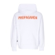 felpa leggera cappuccio uomo logo hoodie WHITE