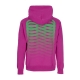 felpa leggera cappuccio uomo ribs hoodie PURPLE HAZE