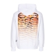 felpa leggera cappuccio uomo ribs hell hoodie WHITE