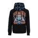 felpa leggera cappuccio uomo triangle gorilla hoodie BLACK