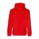 felpa leggera cappuccio uomo trefoil hoodie BETTER SCARLET