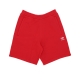 pantalone corto tuta felpato uomo trefoil essential short BETTER SCARLET