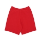 pantalone corto tuta felpato uomo trefoil essential short BETTER SCARLET