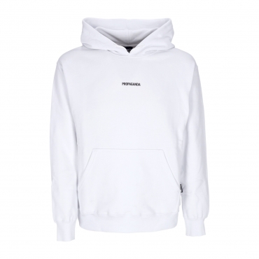 felpa leggera cappuccio uomo ribs bandana hoodie WHITE