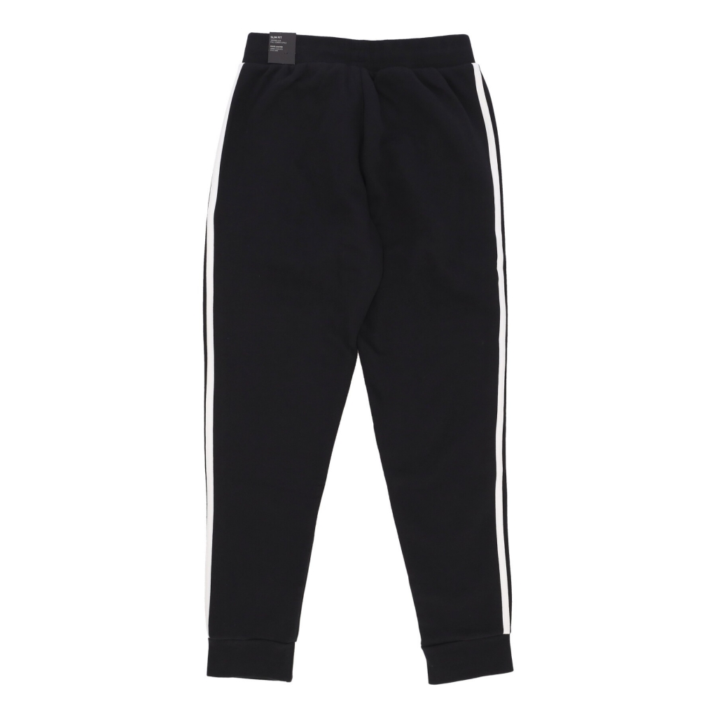 pantalone tuta felpato uomo 3-stripes pant BLACK