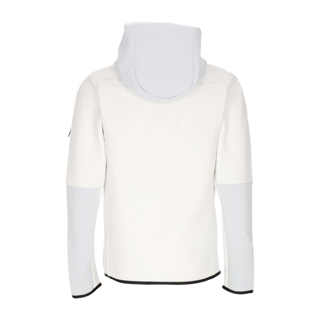 felpa leggera cappuccio zip uomo sportswear tech fleece full-zip hoodie SUMMIT WHITE/PURE PLATINUM/HYPER PINK