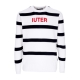 maglione leggero uomo stripes l/s jumper WHITE