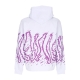 felpa leggera cappuccio uomo fast hoodie WHITE