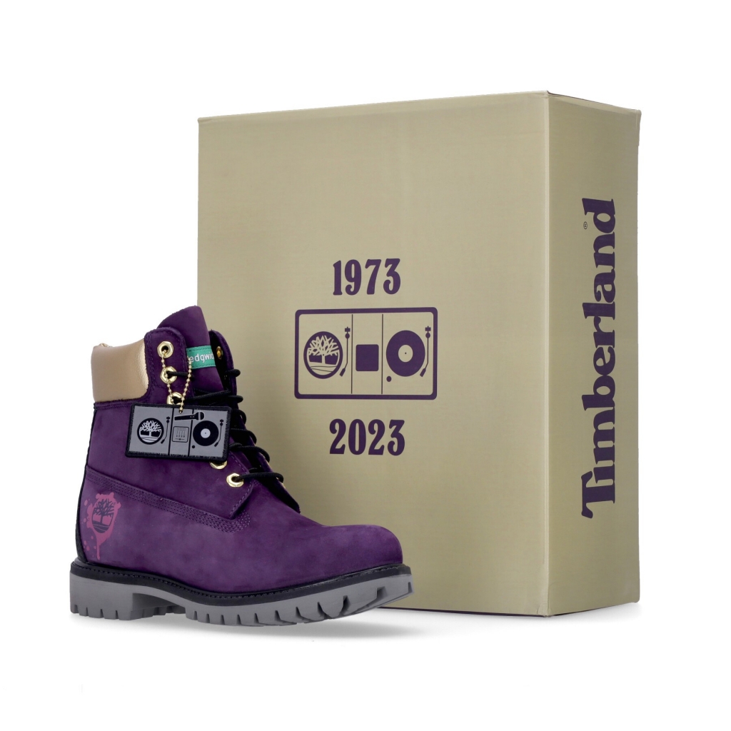 scarponcino alto uomo 6 premium boot PURPLE PENNANT