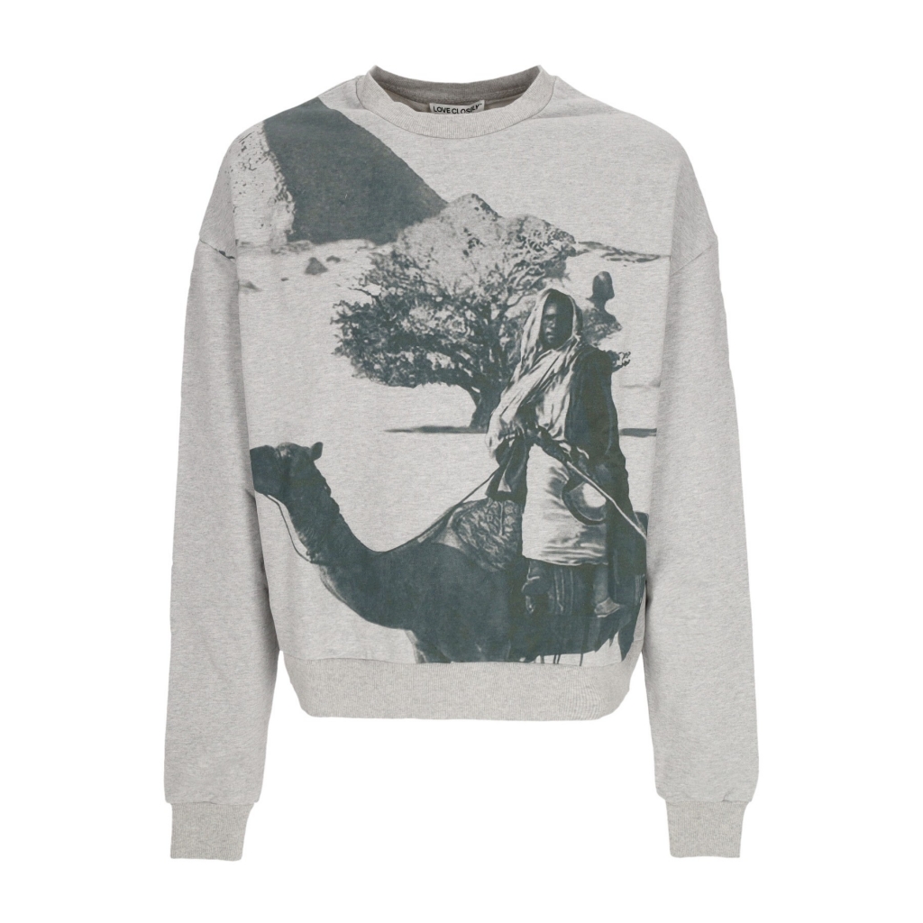 felpa leggera girocollo uomo desert crewneck MULTI