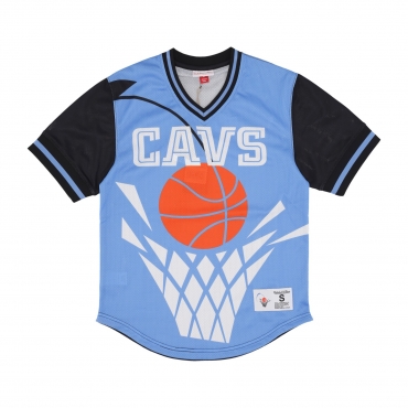 casacca uomo nba jumbotron 30 mesh v-neck clecav MULTI/WHITE