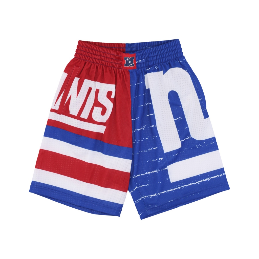 pantaloncino tipo basket uomo nfl jumbotron 30 shorts neygia MULTI/WHITE