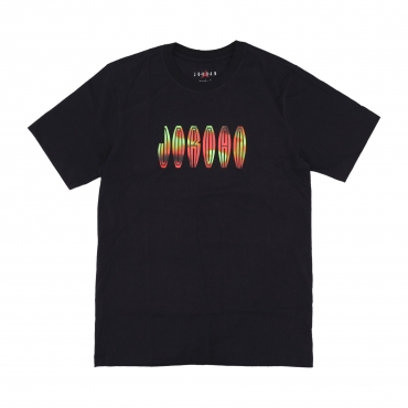 maglietta uomo flight mvp wordmark tee BLACK/INFRARED 23/CANYON GOLD/SAIL