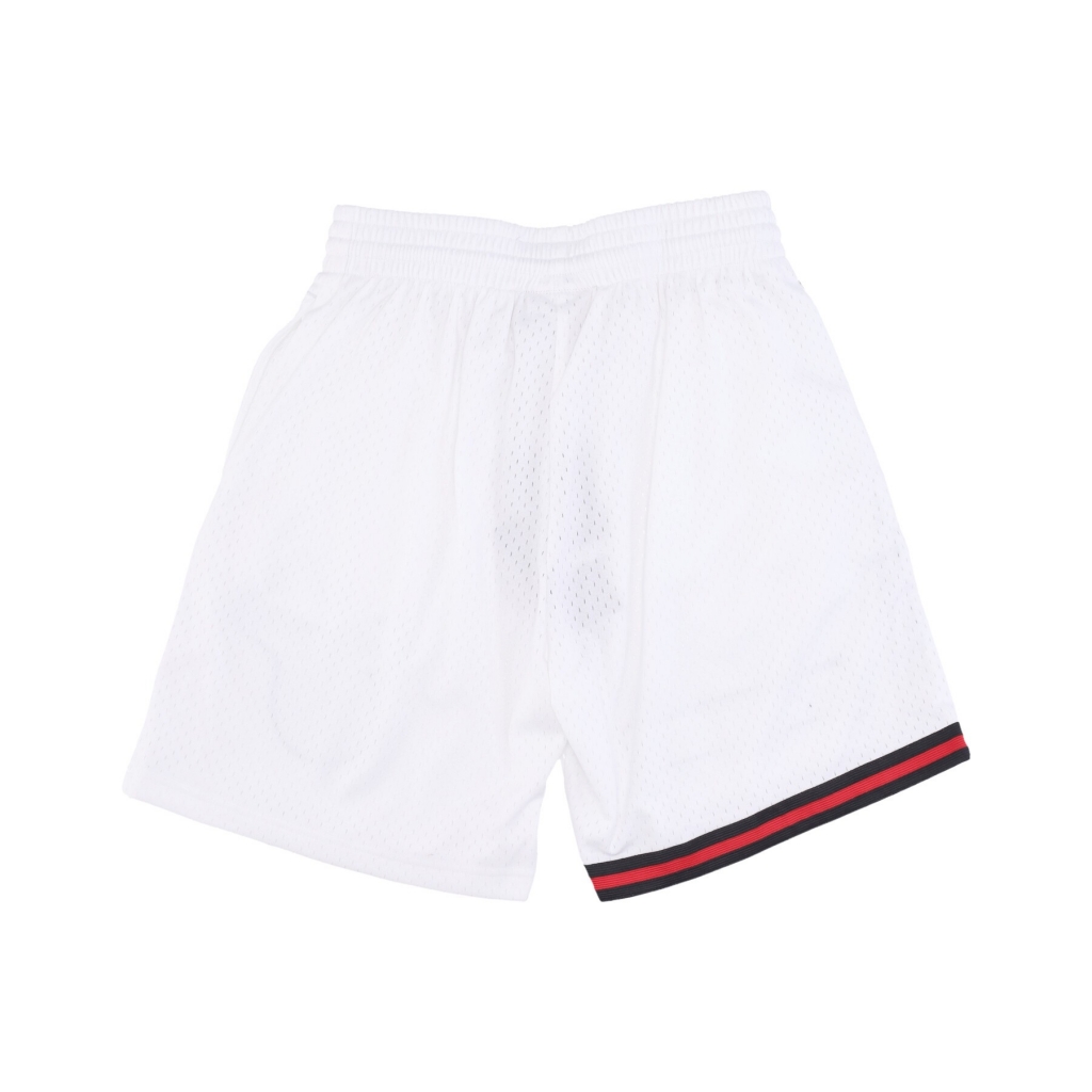 pantaloncino basket uomo nba cracked cement swingman short 1996 miahea WHITE