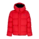 piumino uomo essentials statement puffer jacket FIRE RED/BLACK