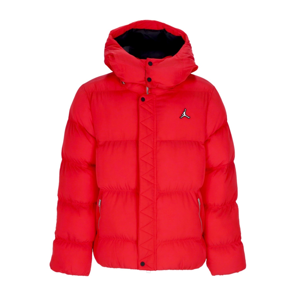 piumino uomo essentials statement puffer jacket FIRE RED/BLACK