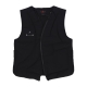 piumino smanicato uomo 23 engineered statement vest BLACK/BLACK