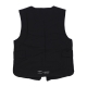 piumino smanicato uomo 23 engineered statement vest BLACK/BLACK