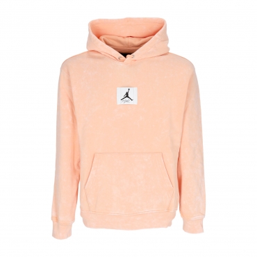 felpa leggera cappuccio uomo essentials statement wash fleece hoodie SUNSET HAZE/SAIL