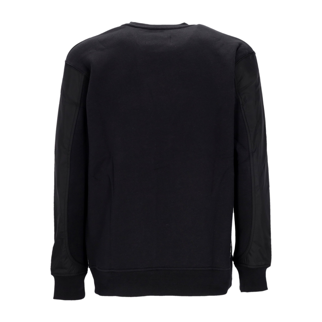 felpa girocollo uomo flight mvp graphic fleece crewneck BLACK/PHANTOM/PHANTOM