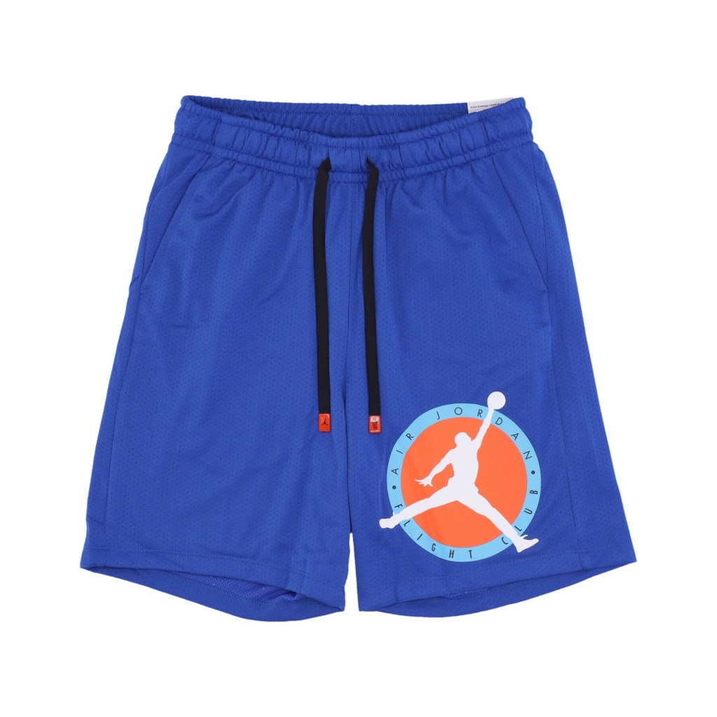 pantaloncino tipo basket uomo flight mvp mesh short GAME ROYAL/WHITE