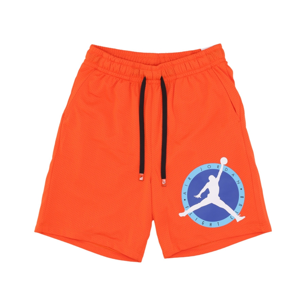 pantaloncino tipo basket uomo flight mvp mesh short RUSH ORANGE/WHITE