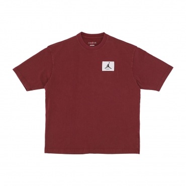 maglietta uomo flight essential wash oversized tee CHERRYWOOD RED