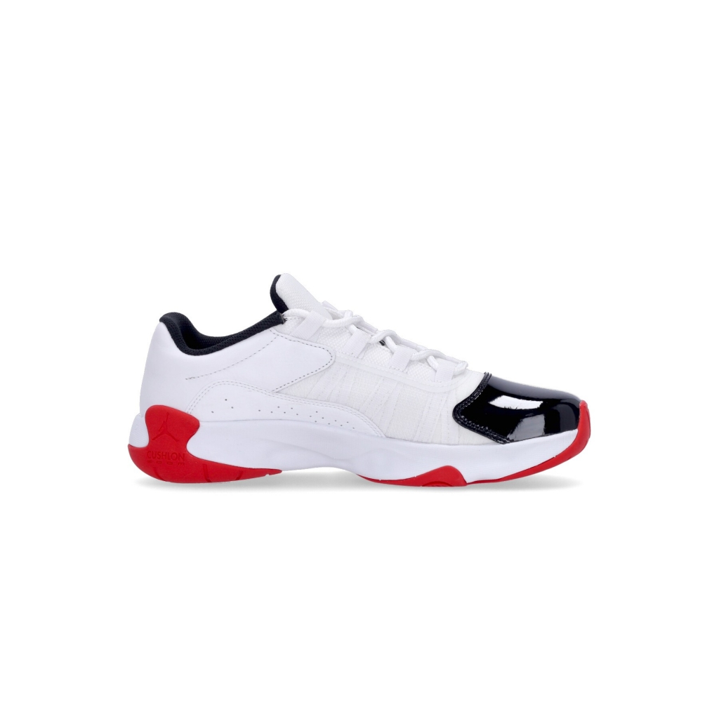 scarpa bassa uomo air jordan 11 cmft low WHITE/BLACK/UNIVERSITY RED