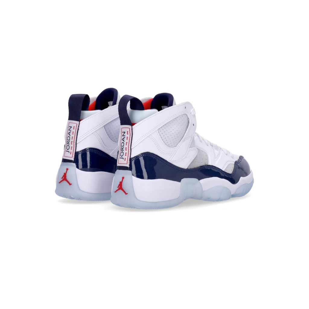 scarpa alta uomo jumpman two trey WHITE/NAVY/UNIVERSITY RED