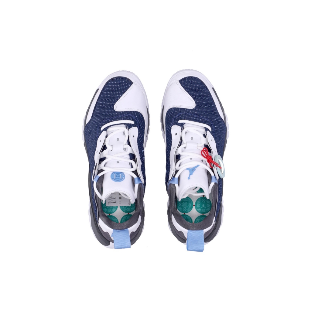 scarpa bassa uomo jordan delta 2x clot WHITE/UNIVERSITY BLUE/NAVY/IRON GREY