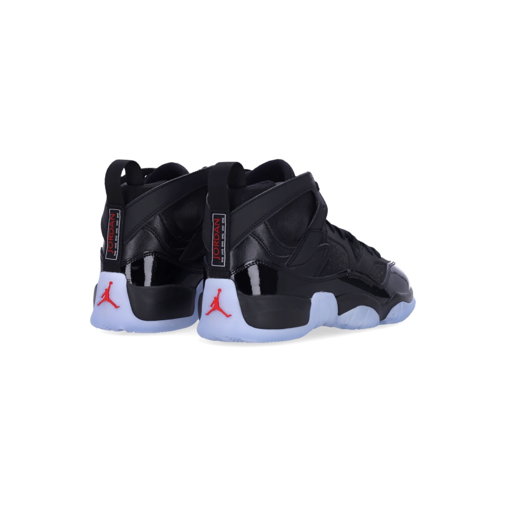 scarpa alta ragazzo jumpman two trey gs BLACK/UNIVERSITY RED/BLACK/WHITE