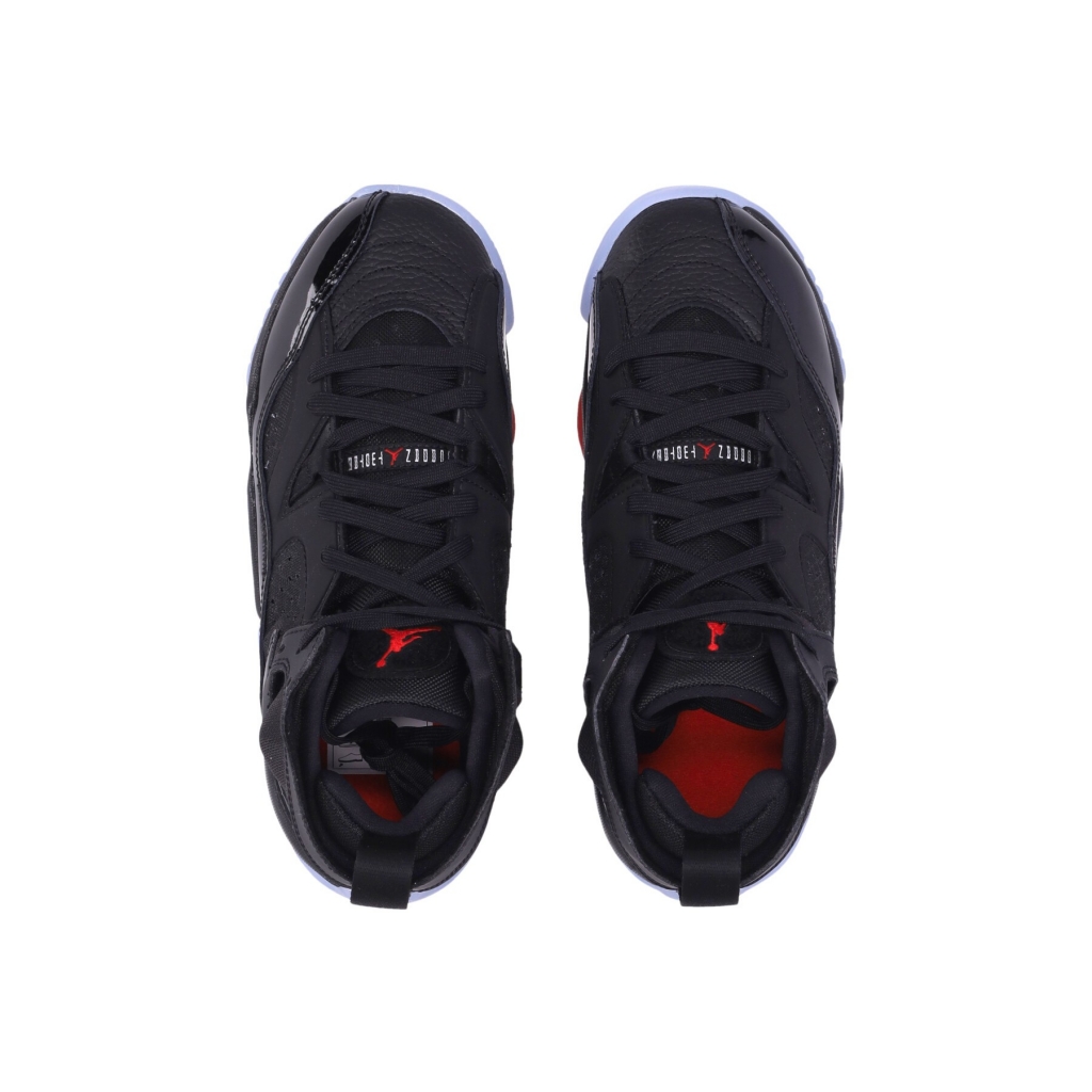 scarpa alta ragazzo jumpman two trey gs BLACK/UNIVERSITY RED/BLACK/WHITE