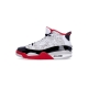 scarpa alta ragazzo air jordan dub zero gs WHITE/TRUE RED/BLACK/NEUTRAL GREY