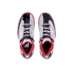 scarpa alta ragazzo air jordan dub zero gs WHITE/TRUE RED/BLACK/NEUTRAL GREY