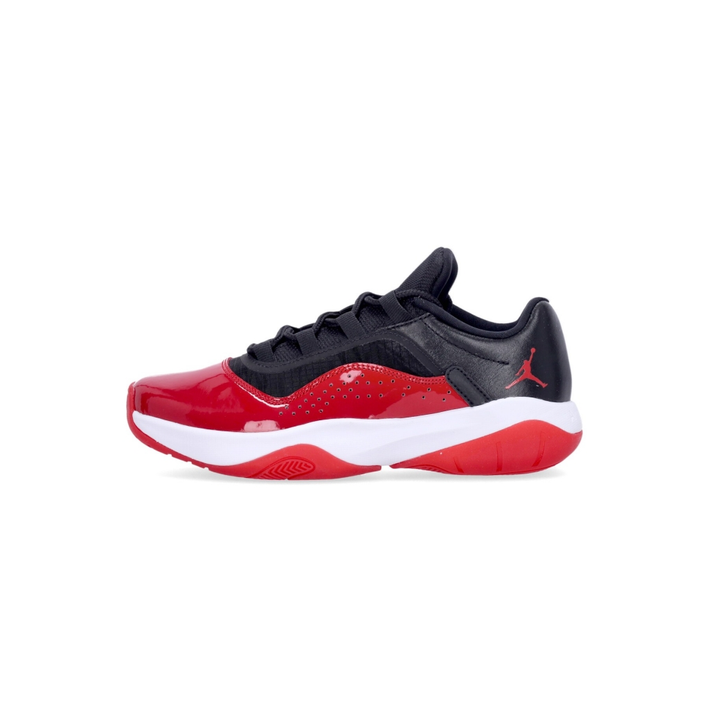 scarpa bassa donna wmns air jordan 11 cmft low BLACK/GYM RED/WHITE