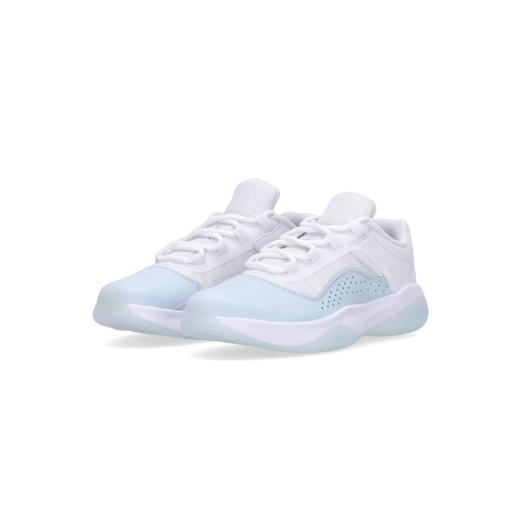 scarpa bassa donna wmns air jordan 11 cmft low WHITE/GLACIER BLUE/WHITE