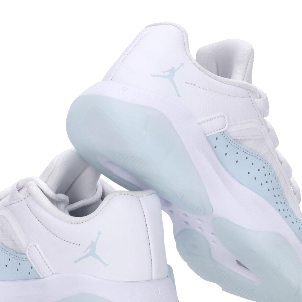 scarpa bassa donna wmns air jordan 11 cmft low WHITE/GLACIER BLUE/WHITE