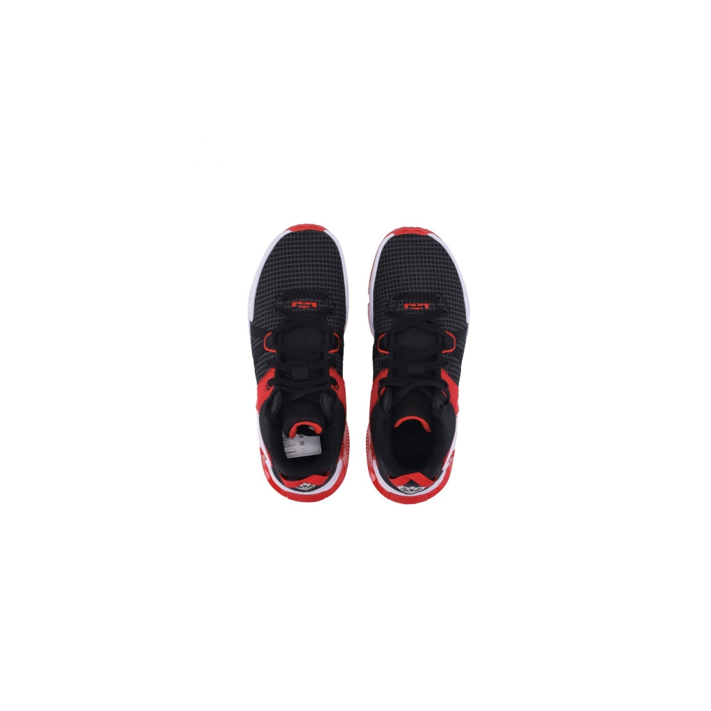 scarpa basket uomo lebron witness vii BLACK/WHITE/UNIVERSITY RED