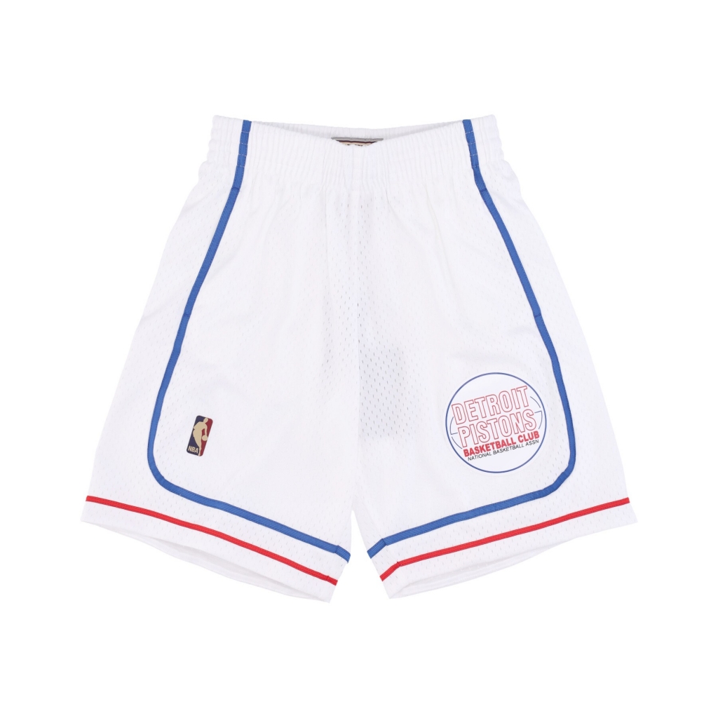 pantaloncino basket uomo nba hwc shorts 2007 detpis WHITE/ORIGINAL TEAM COLORS