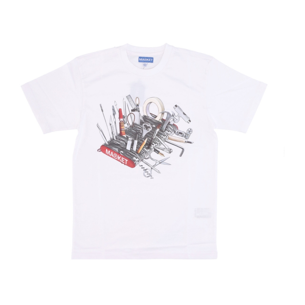 maglietta uomo tools of the trade tee WHITE