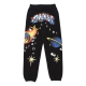 pantalone tuta felpato uomo smiley conflicted sweatpants BLACK